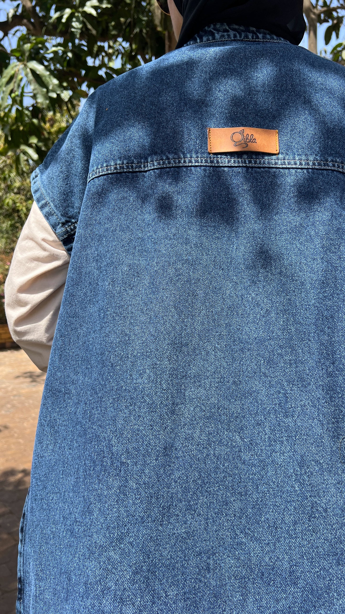 Aisha Denim vest