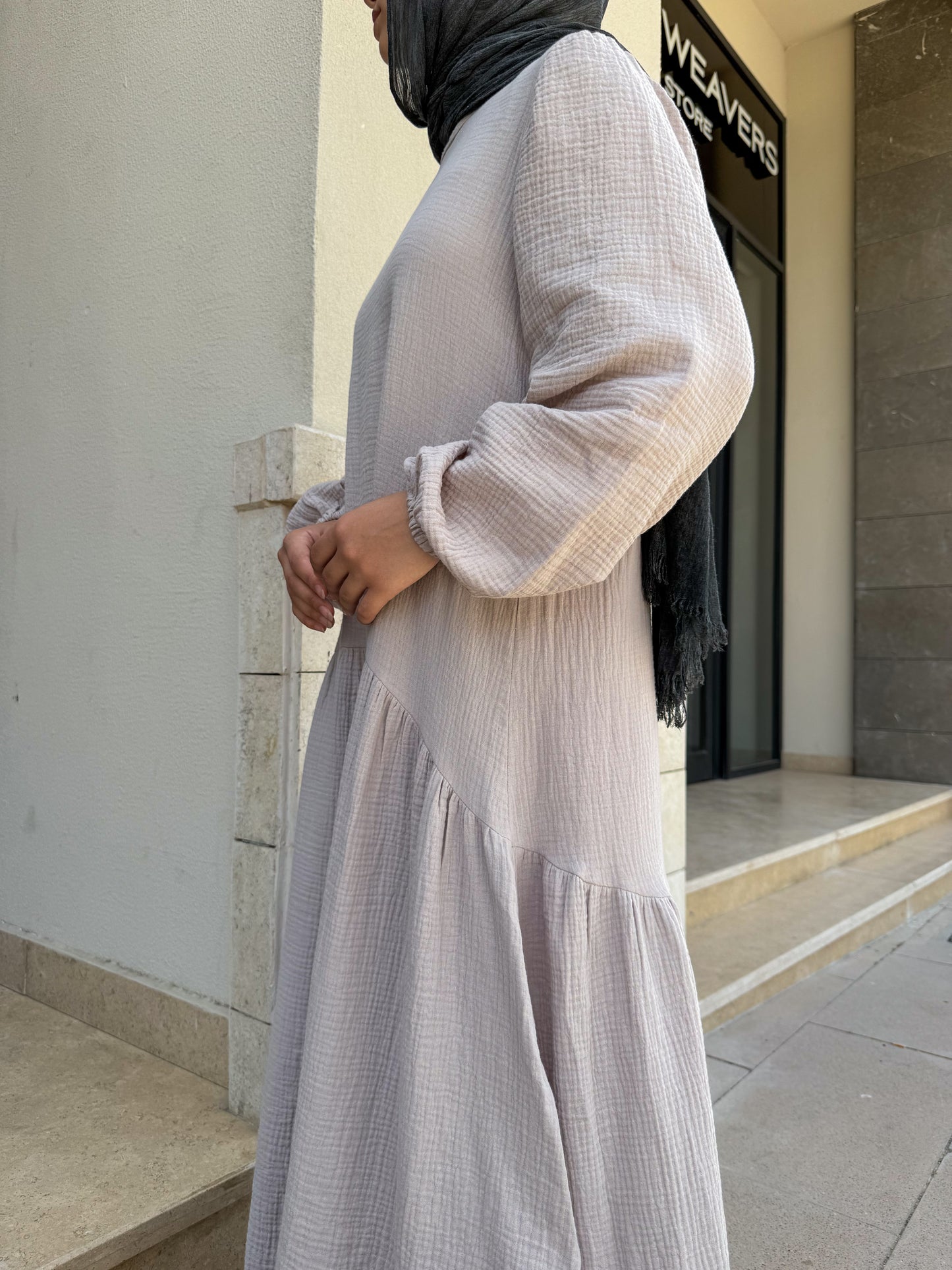 The Nyla Dress in Grey