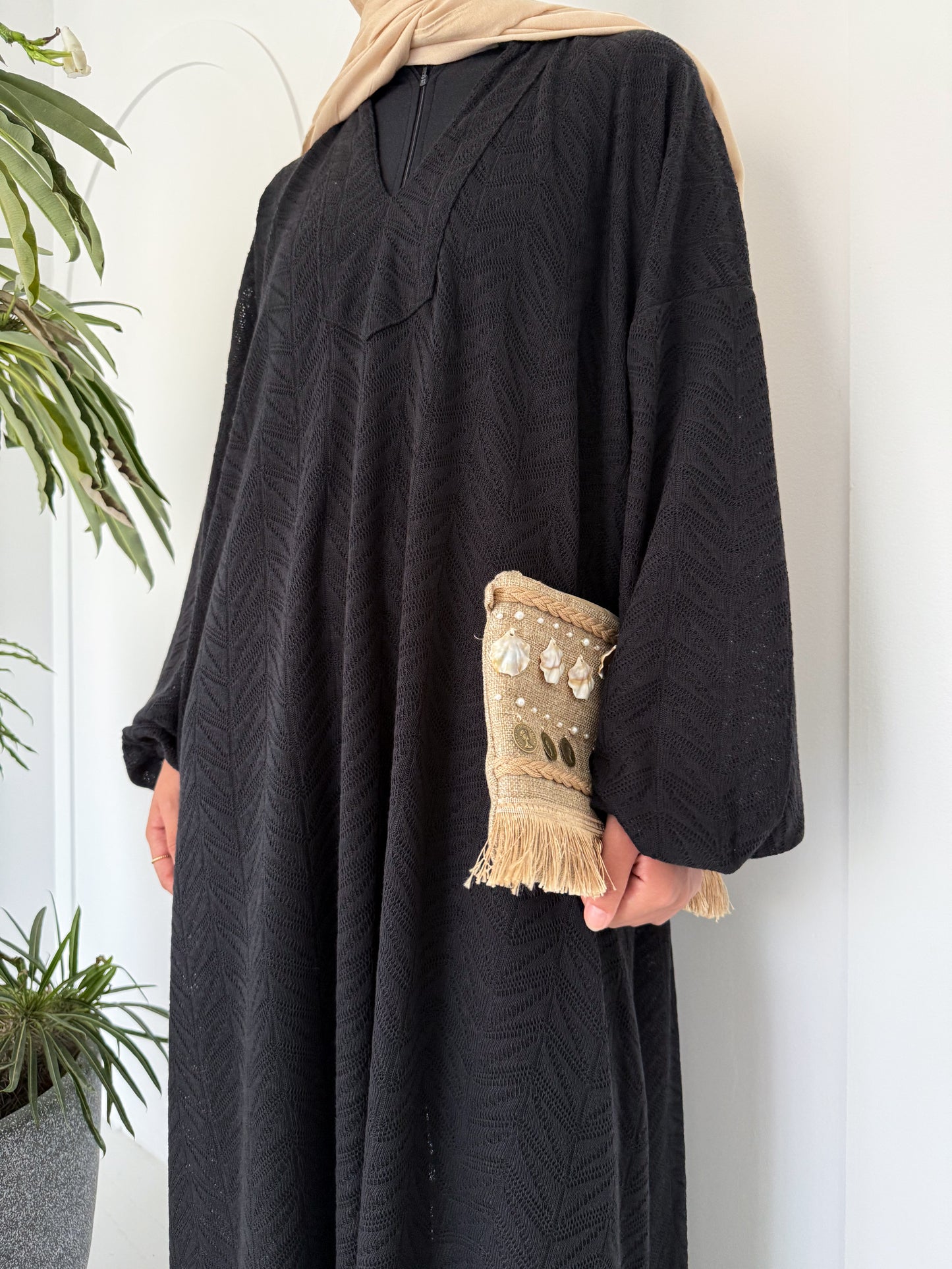 Mawja Cover up Dress in Black