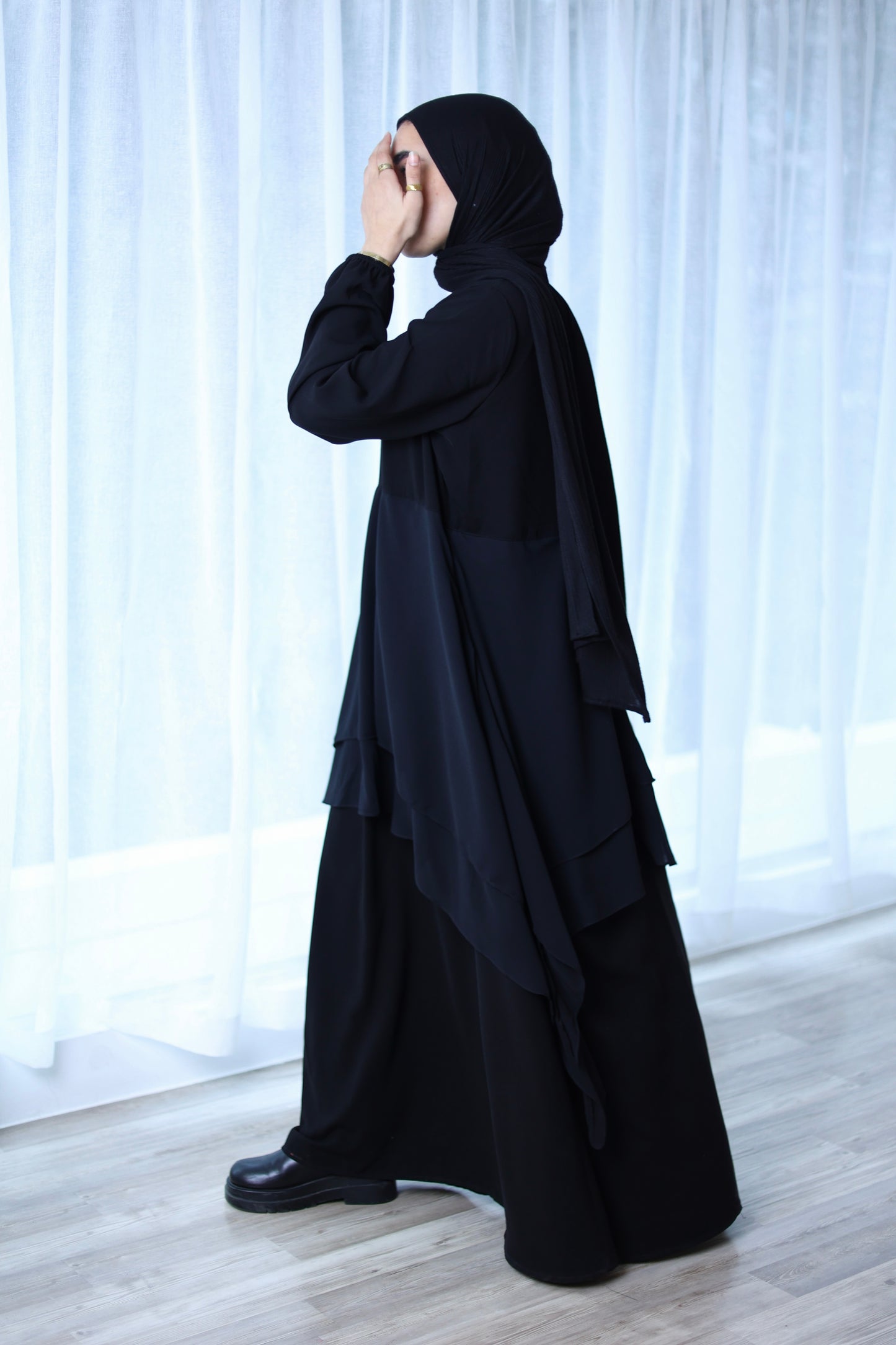 Noor Black Abaya