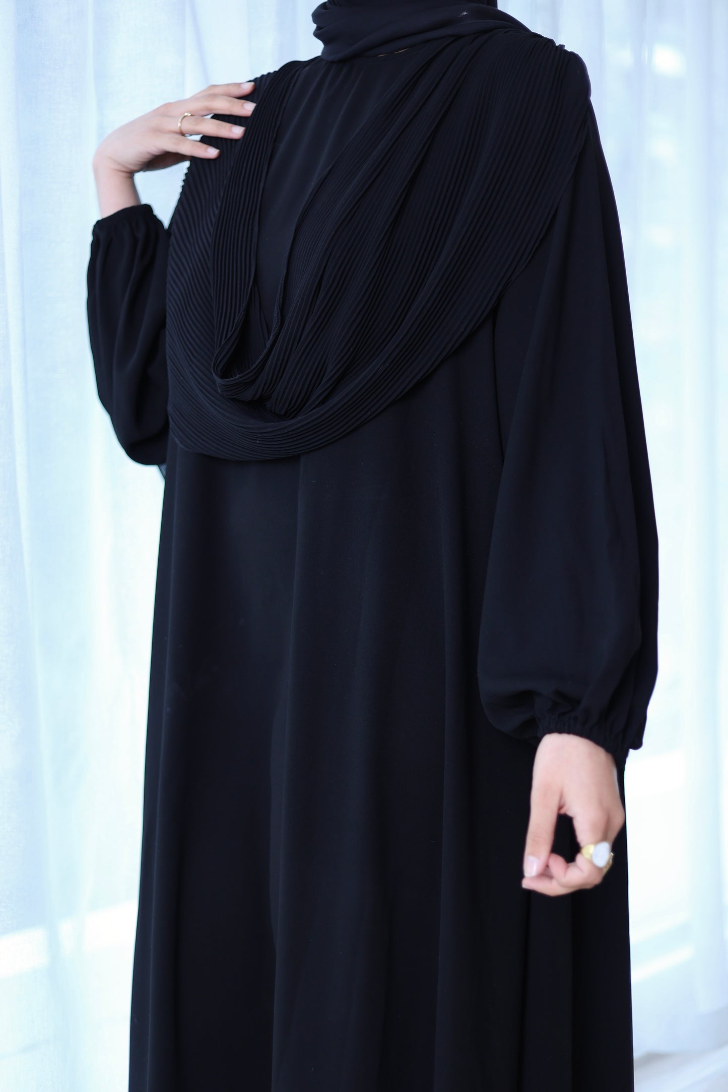 Joury Cape Black Abaya