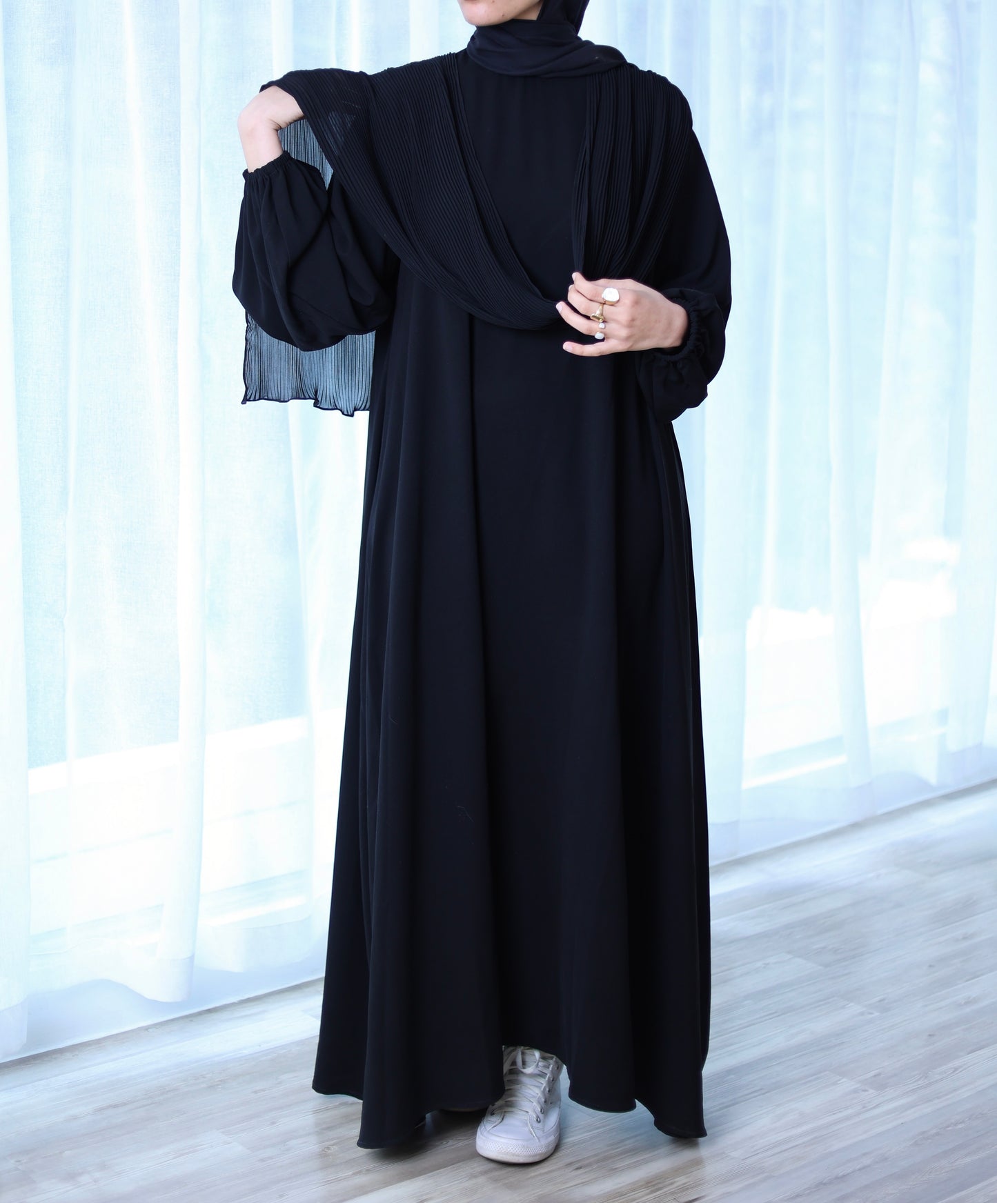 Joury Cape Black Abaya