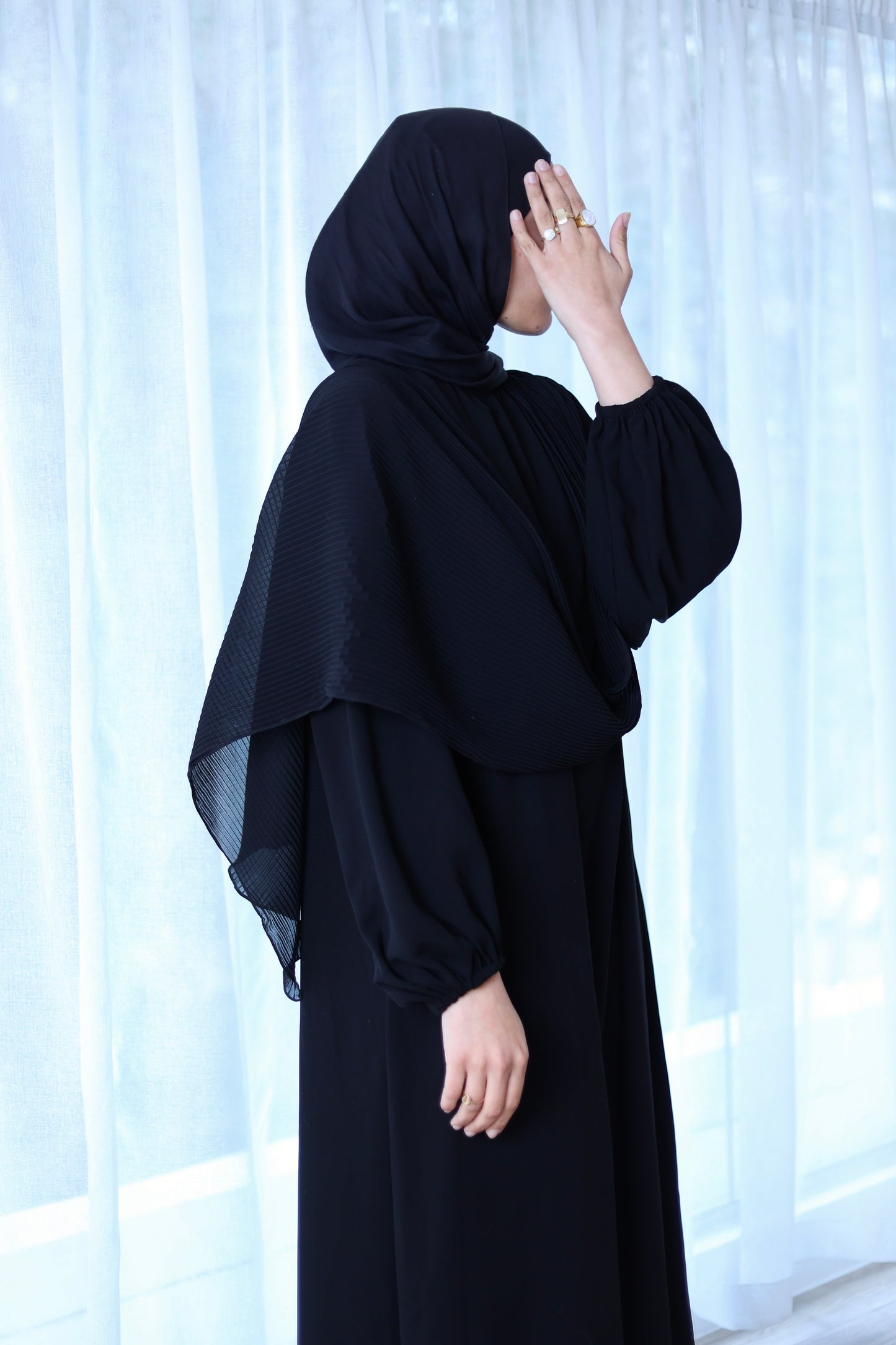 Joury Cape Black Abaya