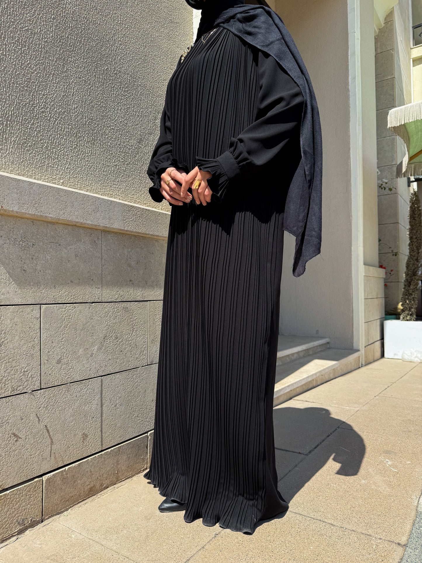 Dalila Black Abaya