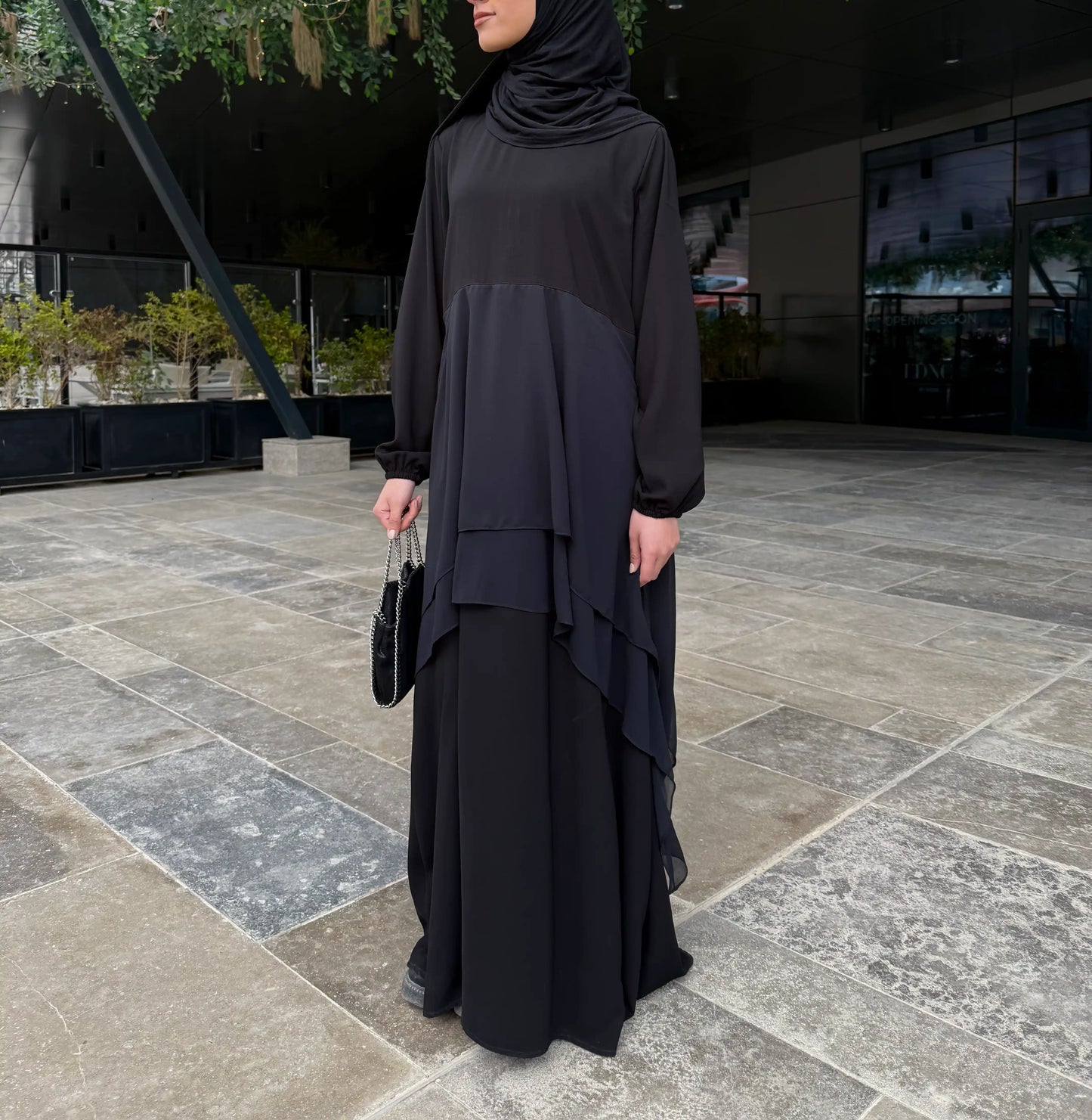 Noor Black Abaya
