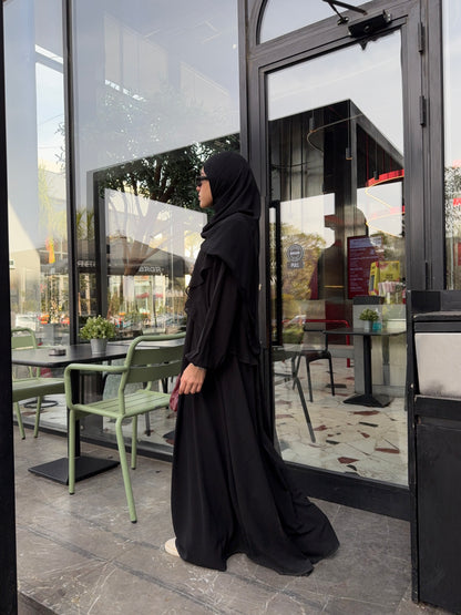Cape Chiffon Abaya
