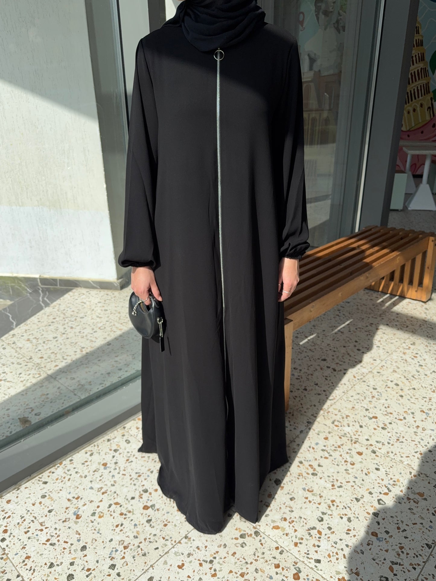 Zipper Abaya