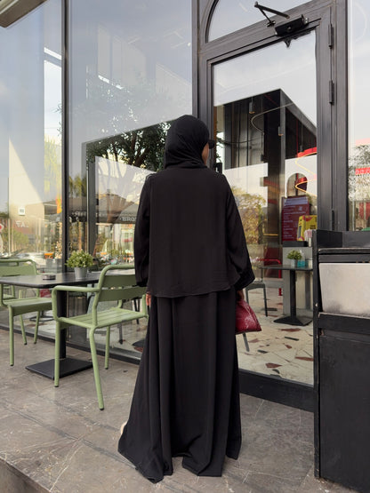Cape Chiffon Abaya