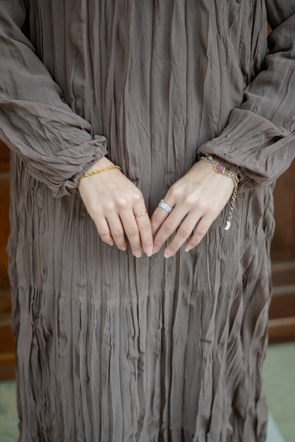 Asia Crushed Cafe Dress