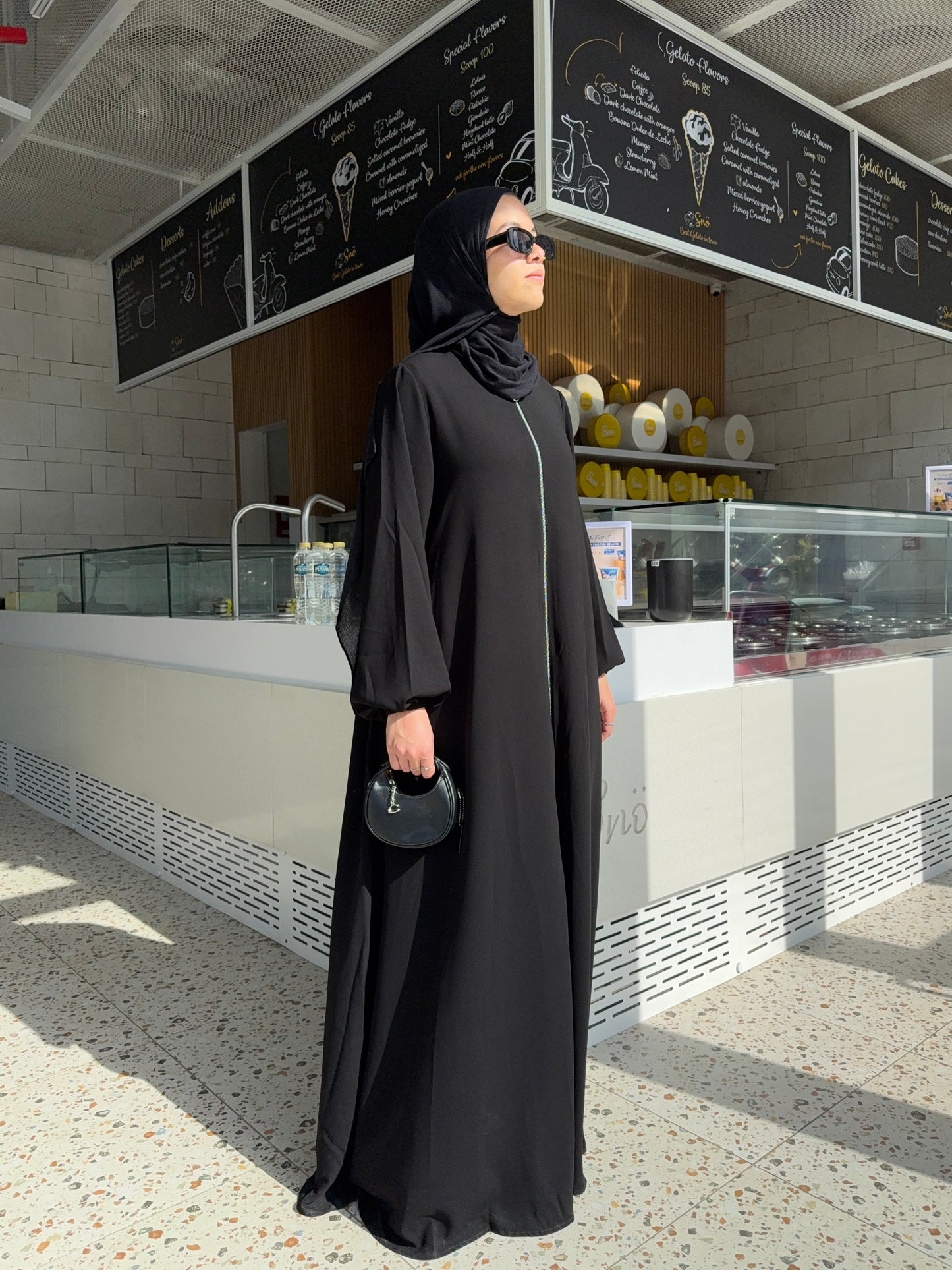 Zipper Abaya