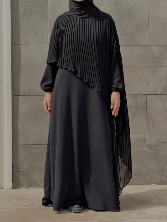 Cape Pleated Abaya