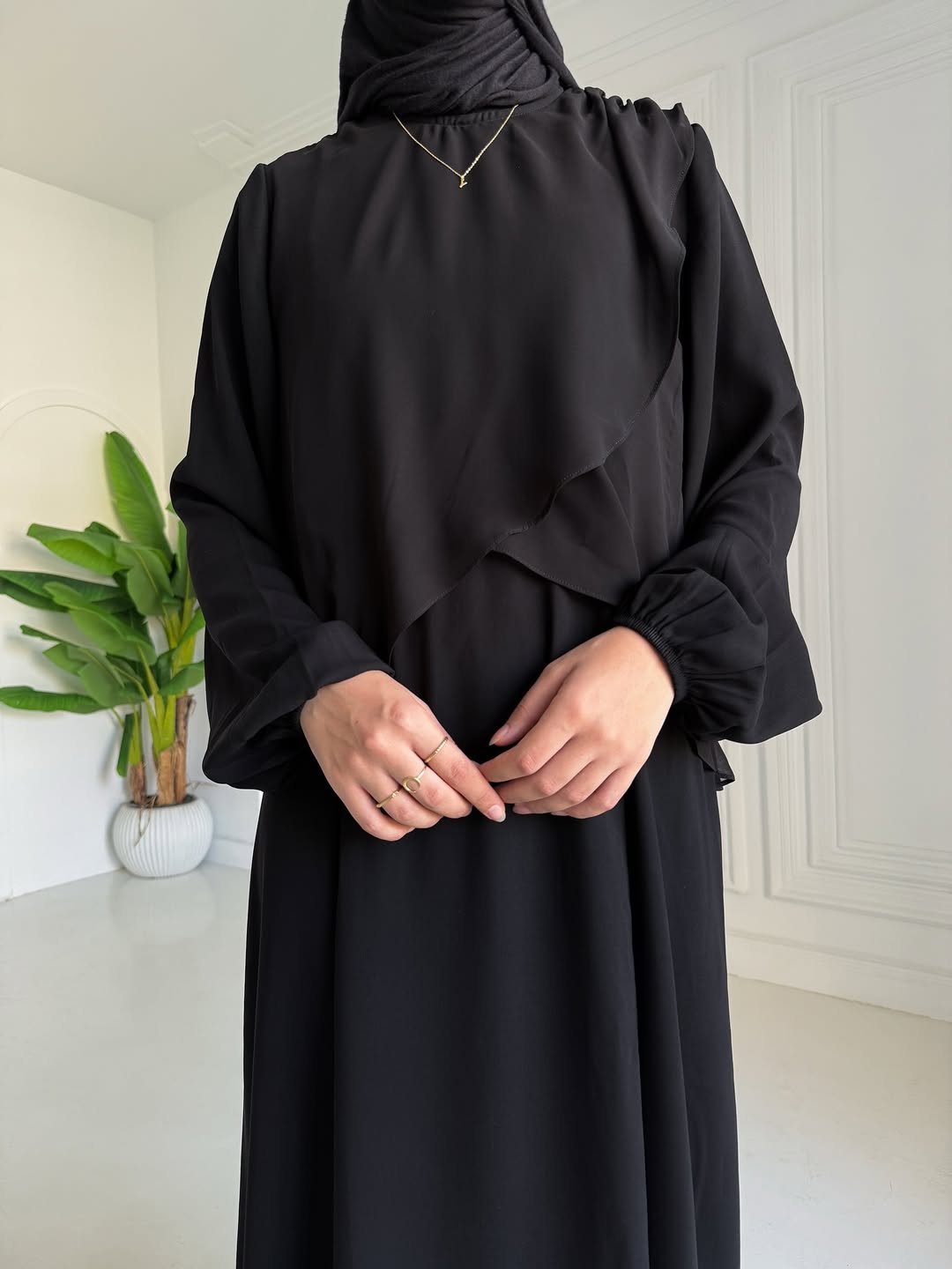 Cape Chiffon Abaya