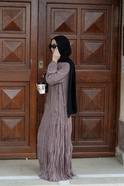 Asia Crushed Cafe Dress