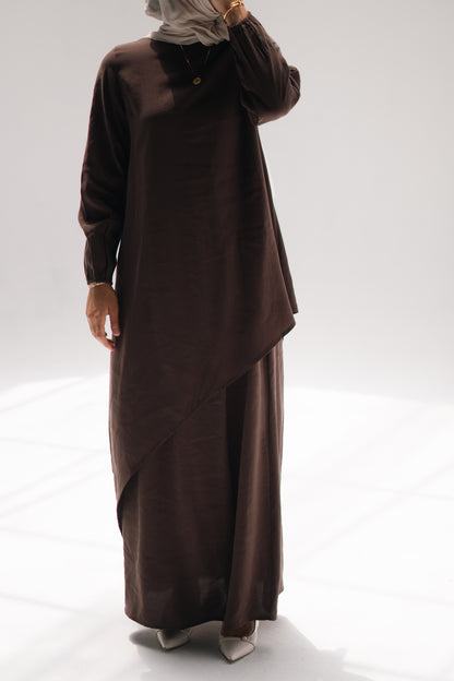 The Asymmetrical Set in Brown