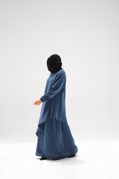 The Asymmetrical Set in Blue