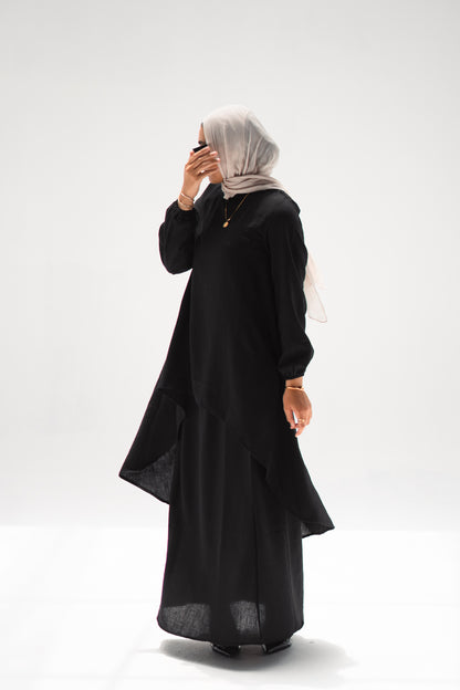 The High-Low Set in Black