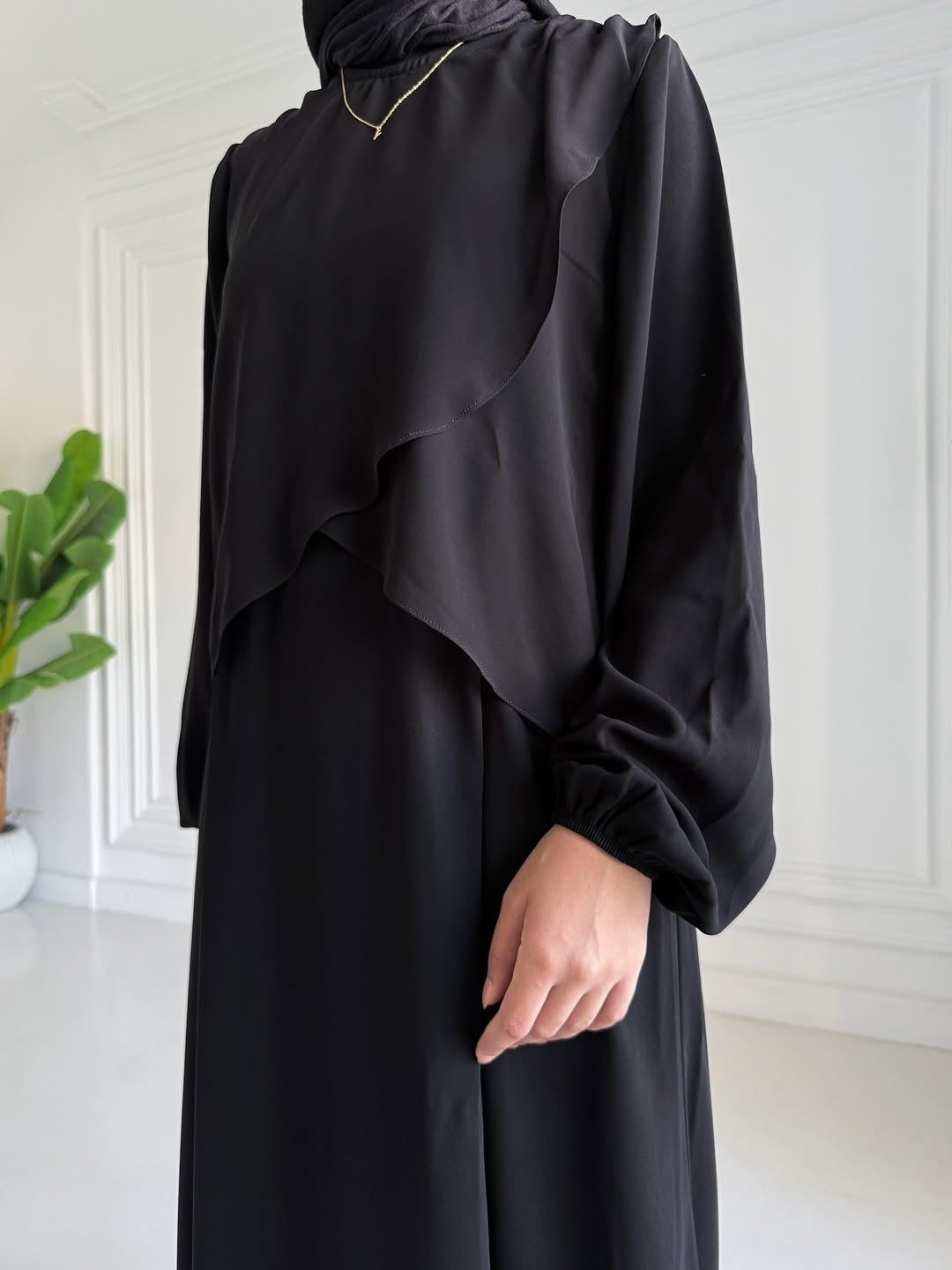 Cape Chiffon Abaya