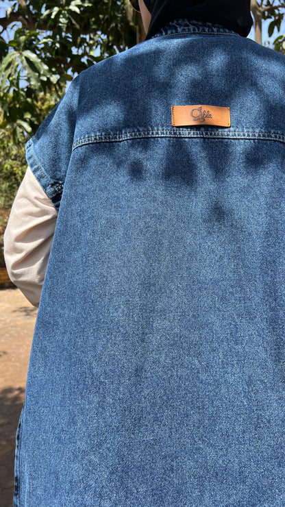 Aisha Denim vest
