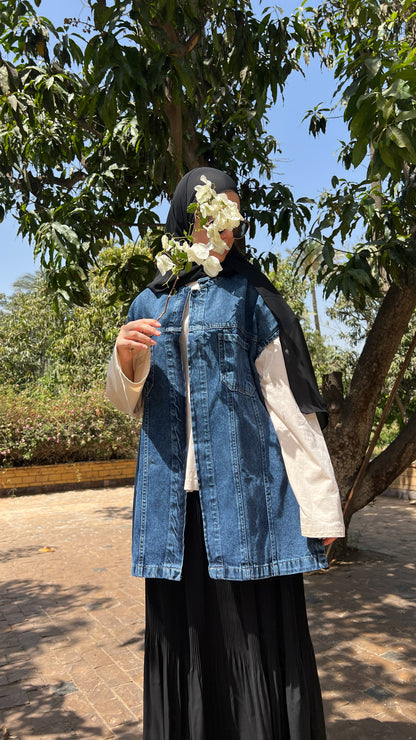 Aisha Denim vest
