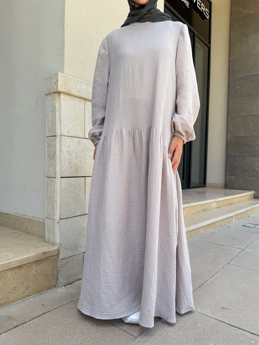 The Nyla Dress in Grey