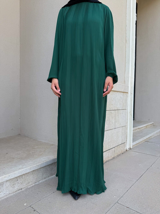 Amaia Abaya Dress in Green
