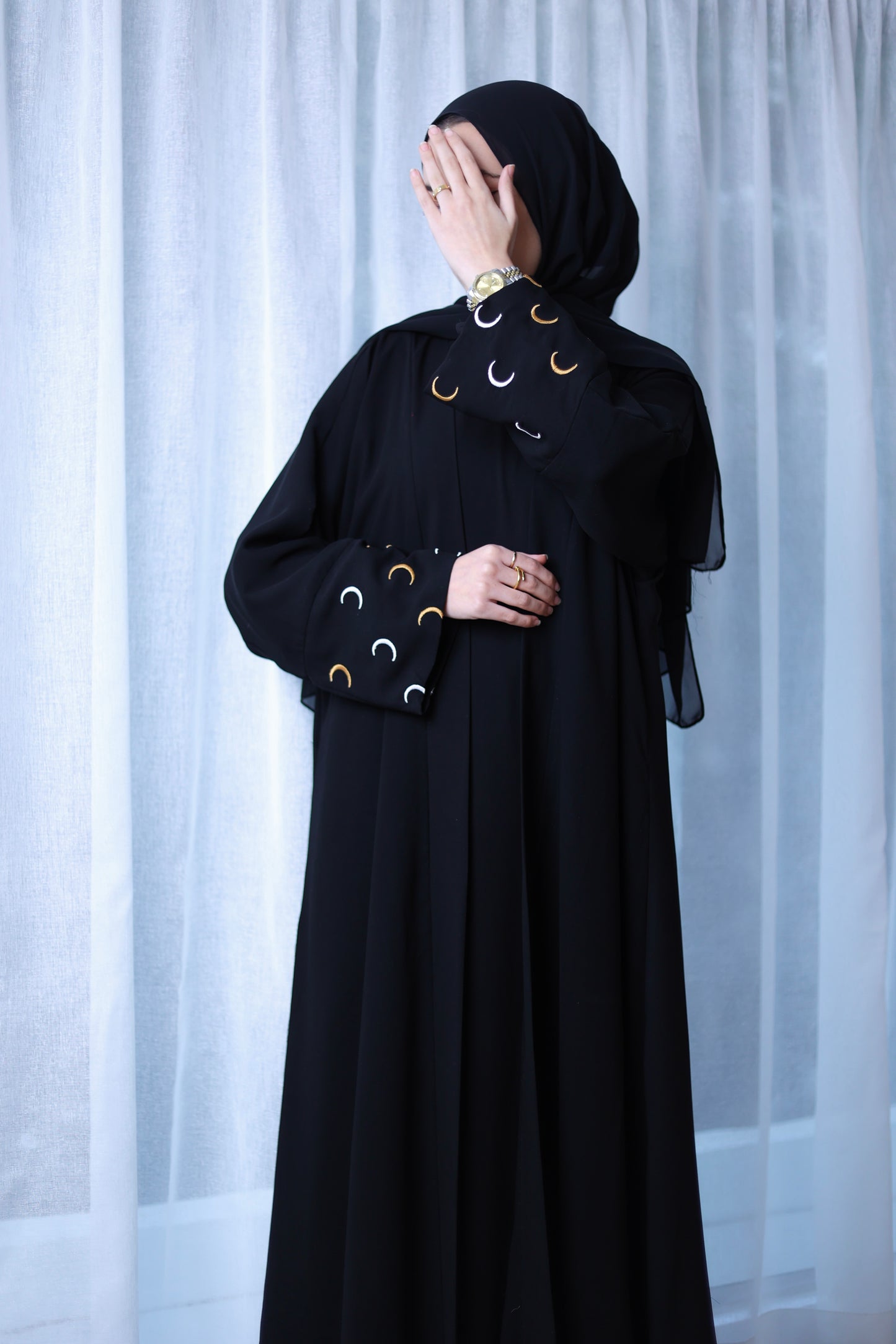 Ahella Embroidered Abaya