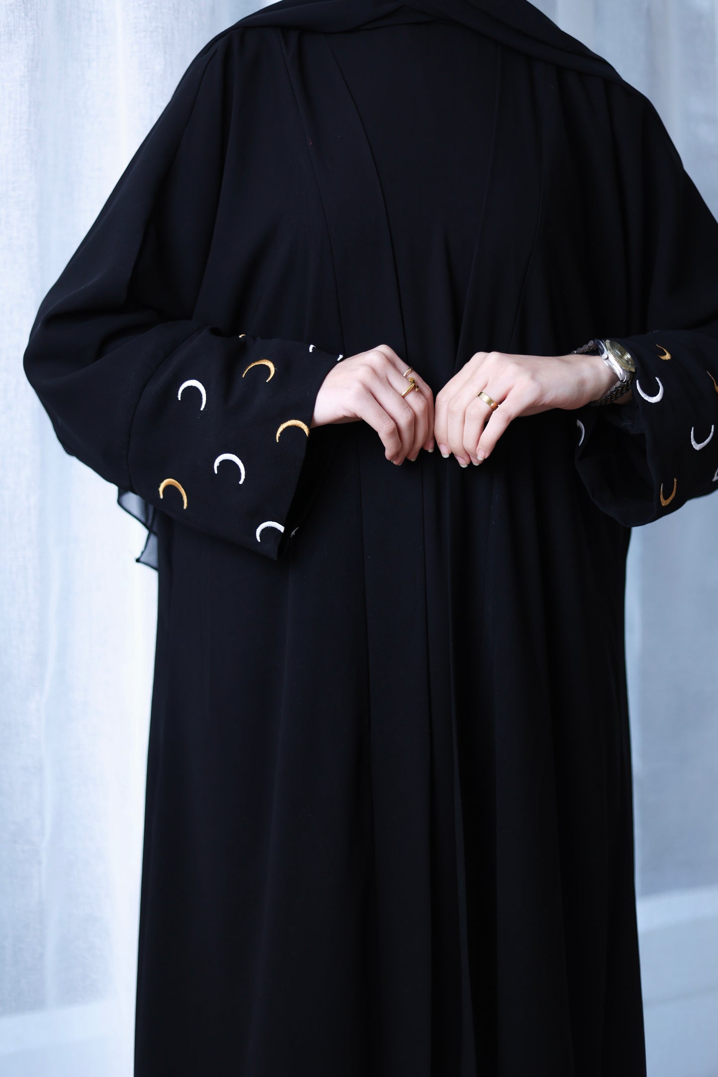 Ahella Embroidered Abaya