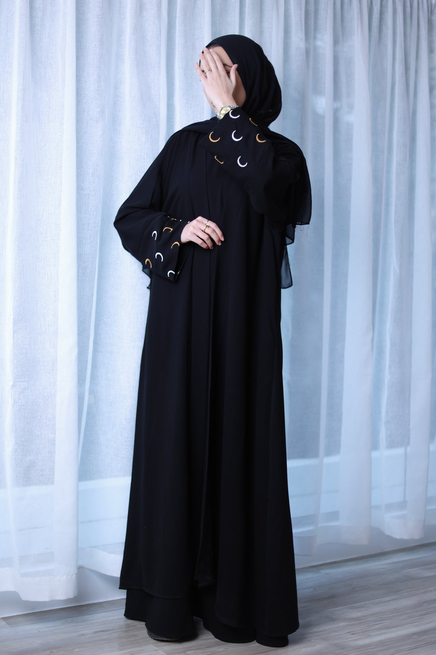 Ahella Embroidered Abaya