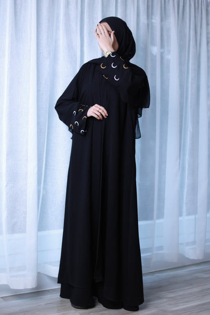 Ahella Embroidered Abaya