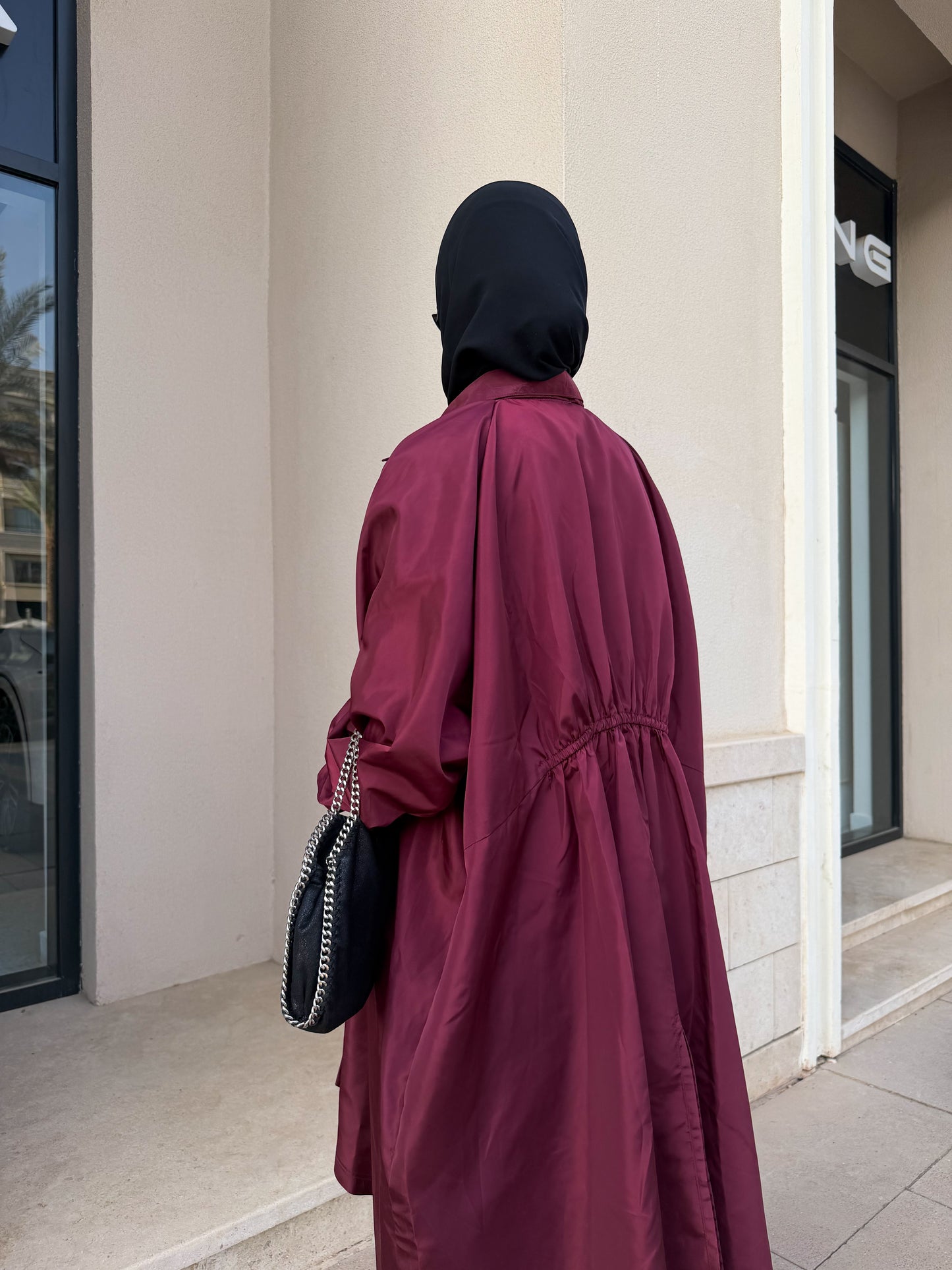 Icy Waterproof Jacket in Burgundy