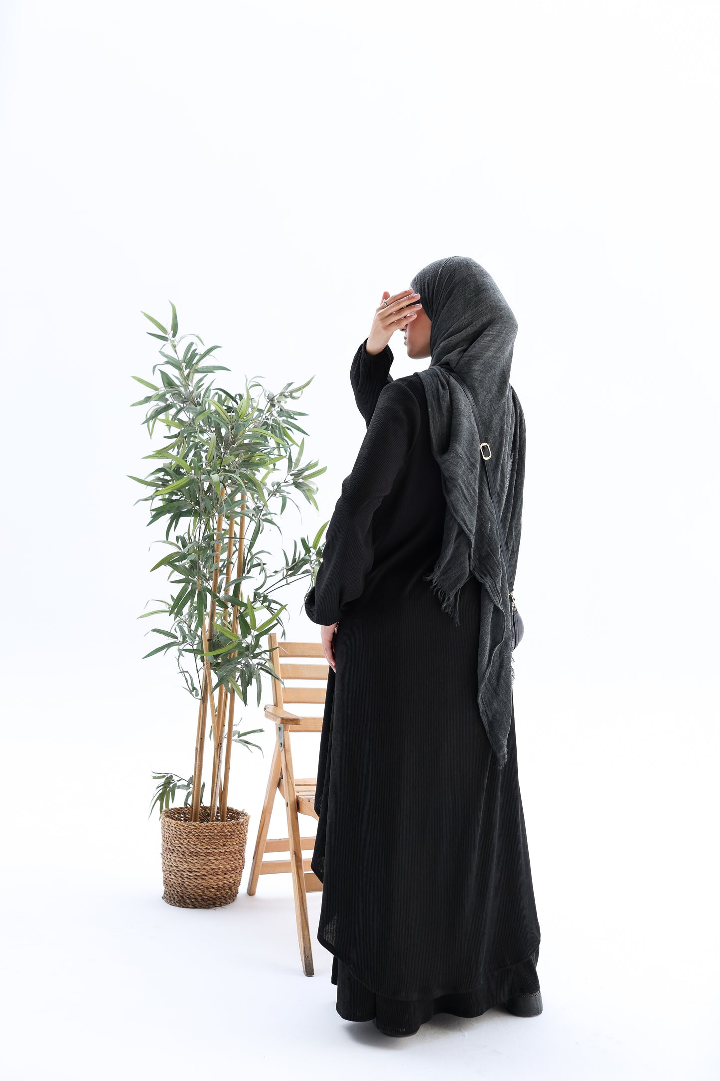 Winter flowy Set in Black