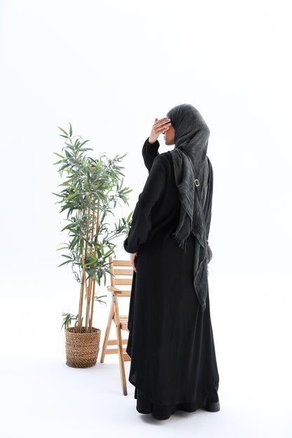 Winter flowy Set in Black