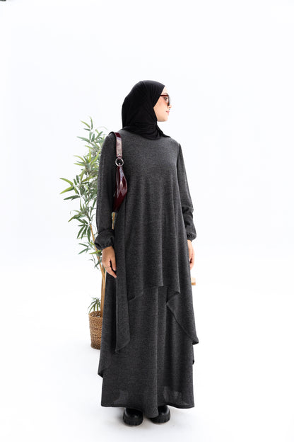 Winter flowy Set in Grey