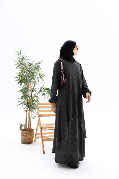 Winter flowy Set in Grey