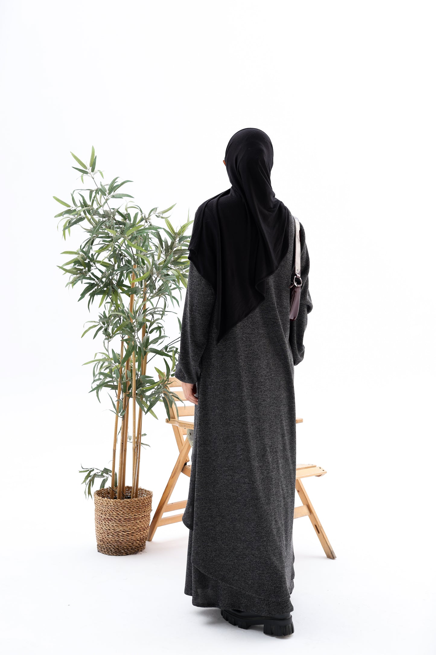 Winter flowy Set in Grey