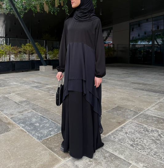 Noor Black Abaya